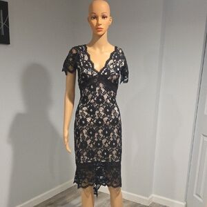 arden b black lace dress Goth Black Lace Halter Dress by Arden B!